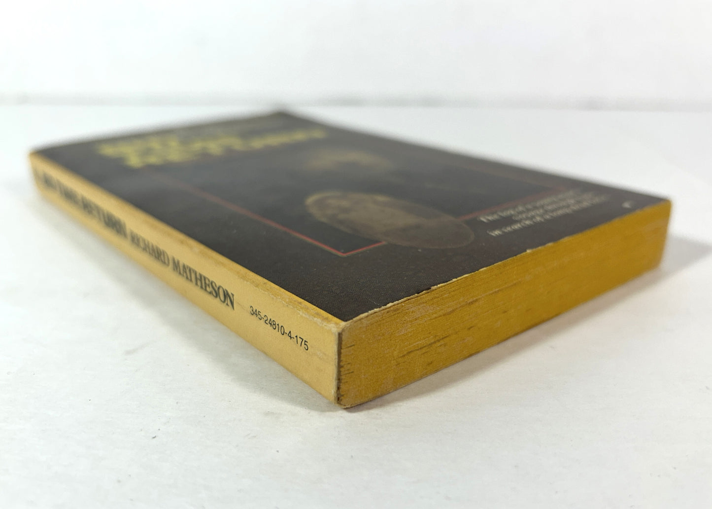 Bid Time Return by Richard Matheson 1976 1st Printing