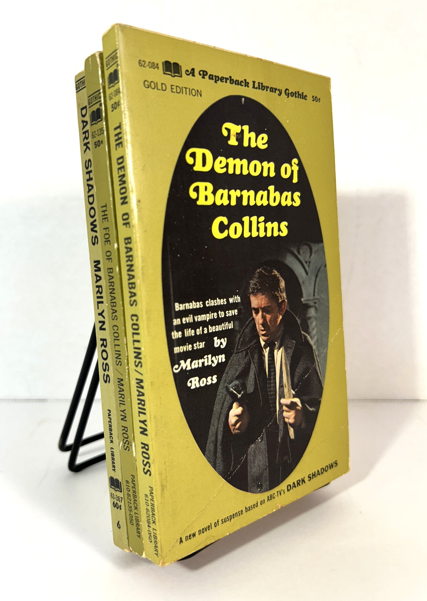 Set of 3 Dark Shadows by Marilyn Ross 1969-1970