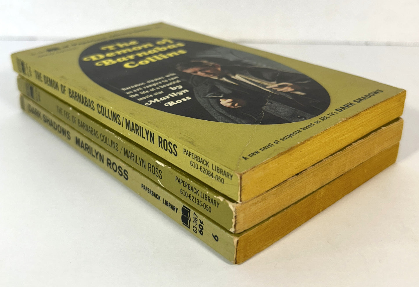 Set of 3 Dark Shadows by Marilyn Ross 1969-1970
