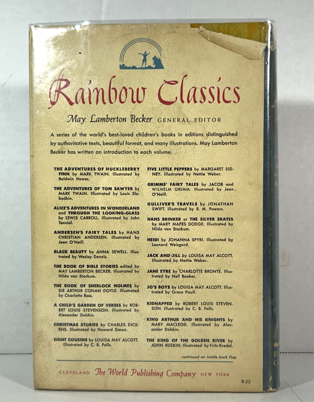 Wuthering Heights by Emily Bronte 1947 Rainbow Classic Edition