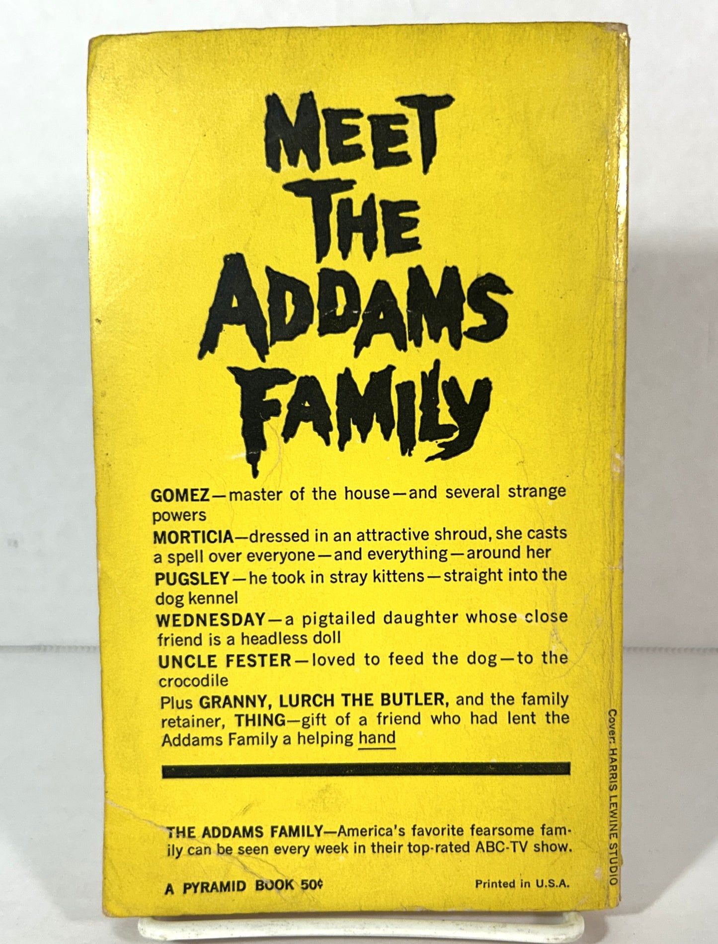 The Addams Family by Jack Sharkey 1965 1st Printing