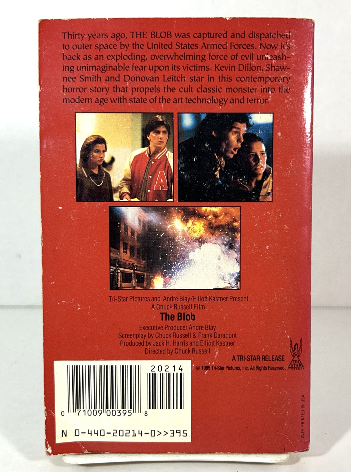 The Blob by David Bischoff 1988 1st Printing