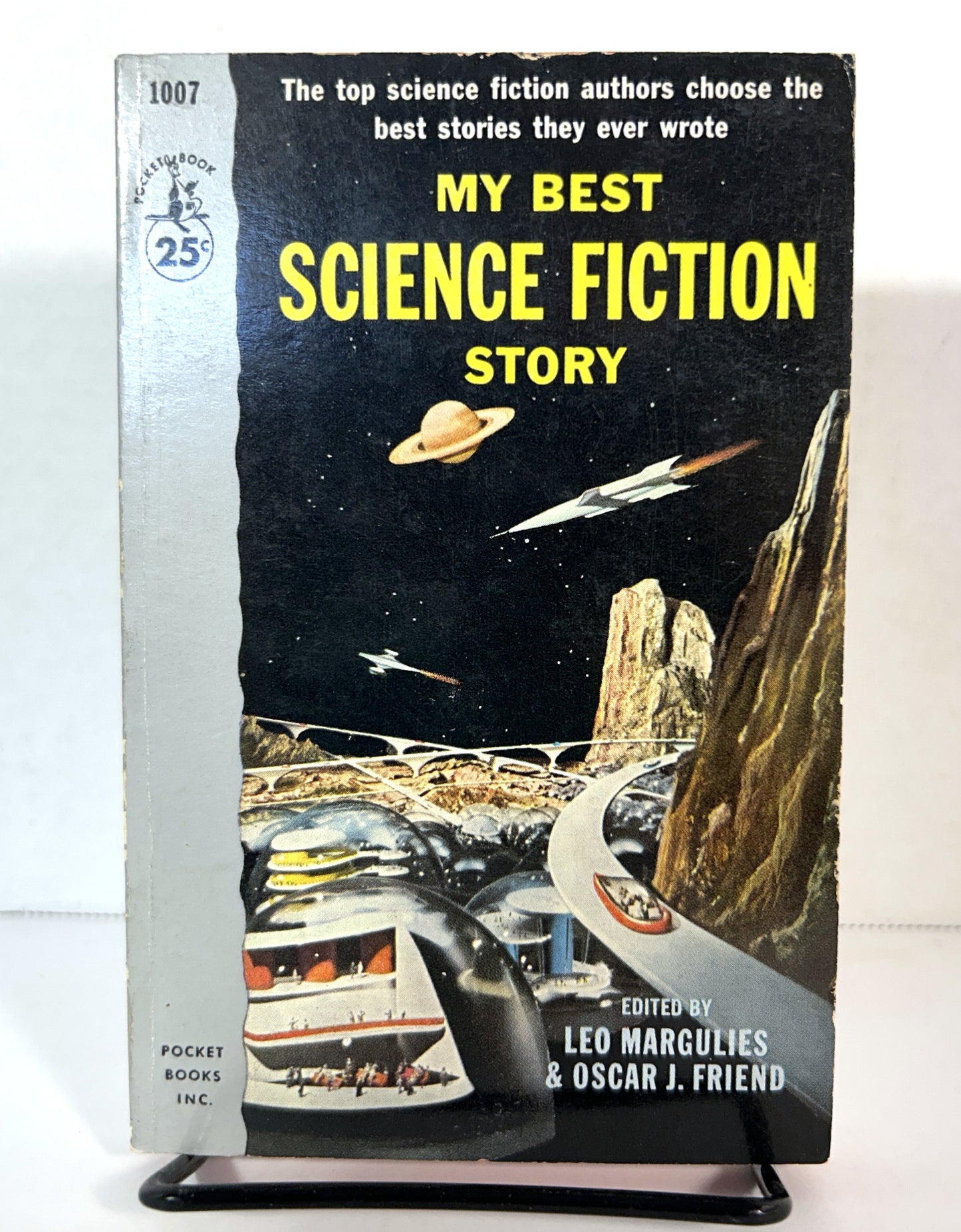 My Best Science Fiction Story edited by Leo Marguiles & Oscar Friend 1954 1st Printing