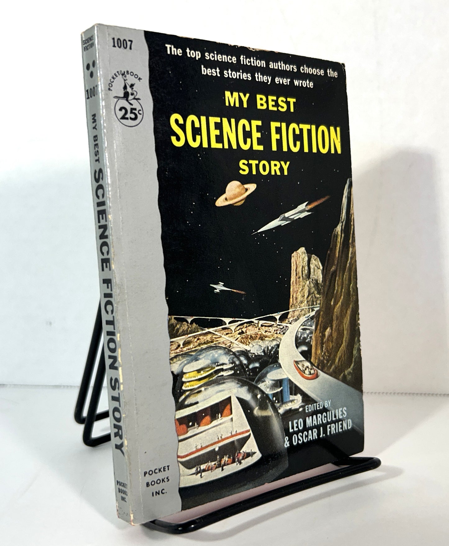 My Best Science Fiction Story edited by Leo Marguiles & Oscar Friend 1954 1st Printing