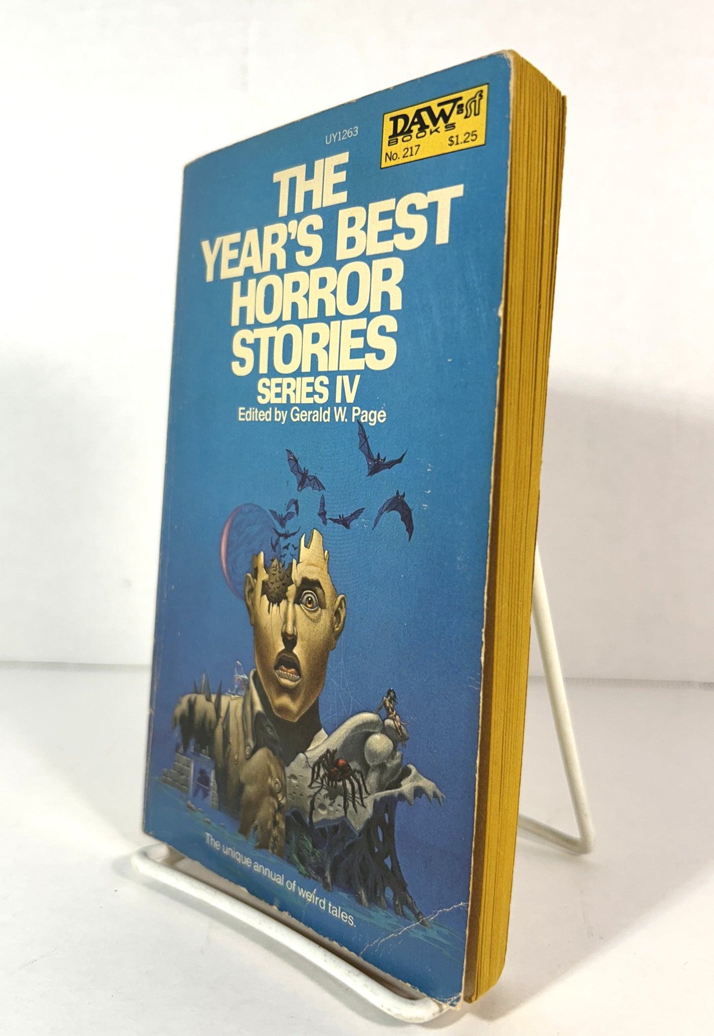 The Year's Best Horror Stories (Series IV) edited by Gerald W. Page 1976 1st Printing