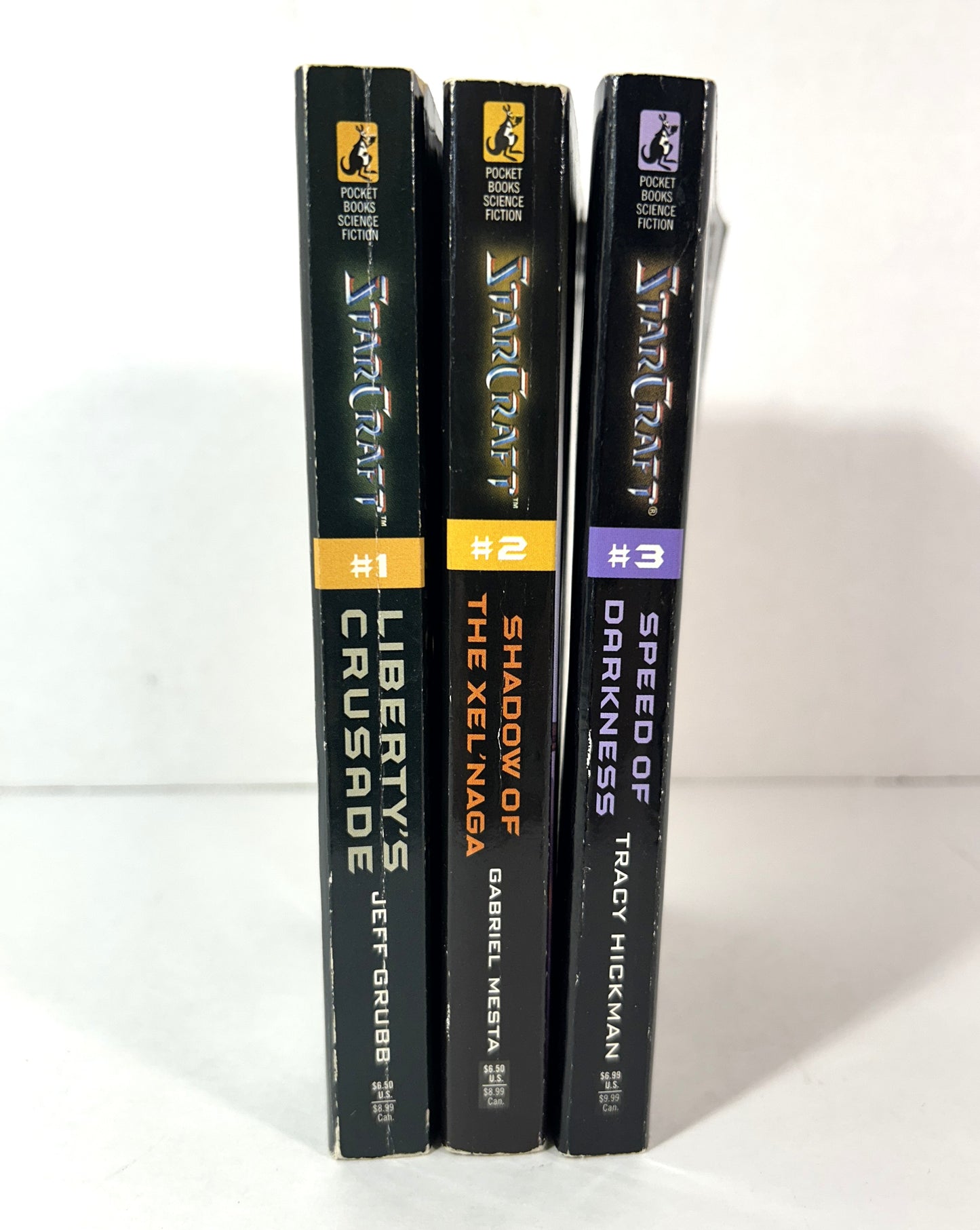 Set of 3 Starcraft 2001-2002 1st Printings