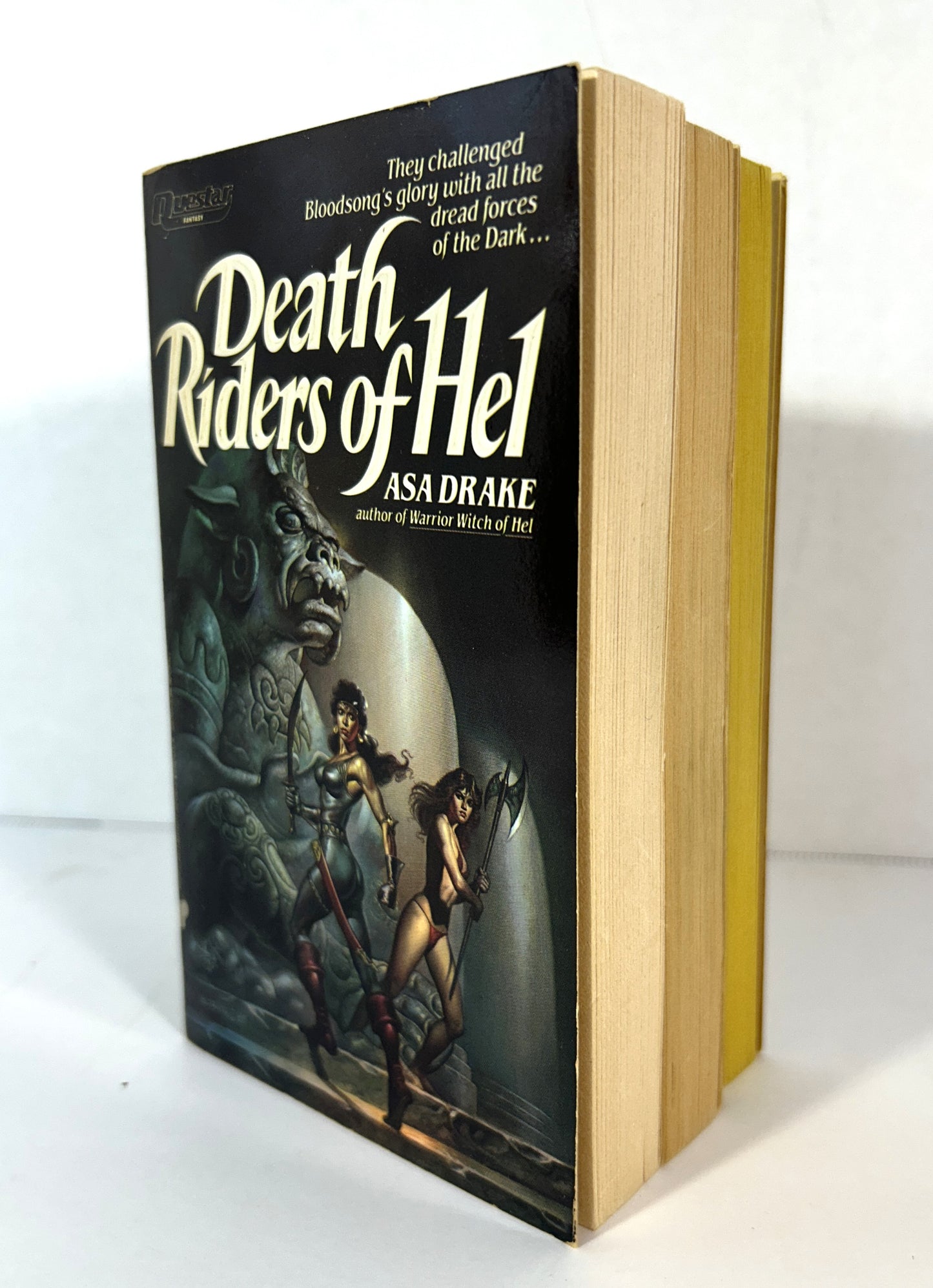 Complete Hel Trilogy by Asa Drake 1985-1986 1st Printings Boris Vallejo Illustrations