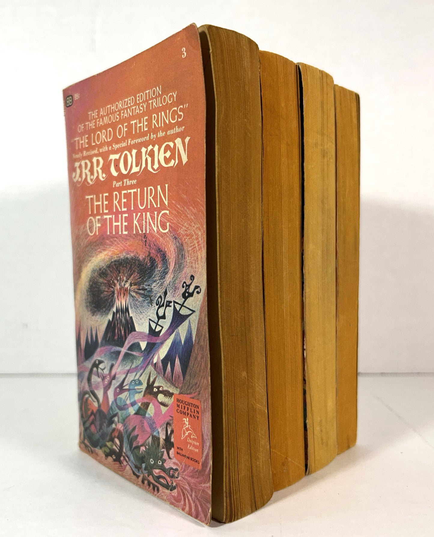 The Hobbit + Complete Set of the Lord of the Rings by RR Tolkien 1972 Remington Covers