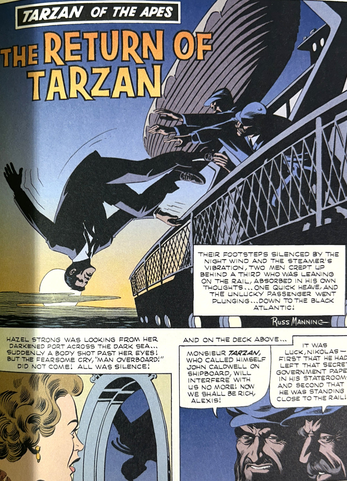 DARK HORSE ARCHIVES: Tarzan: The Russ Manning Years Volume 1 2012