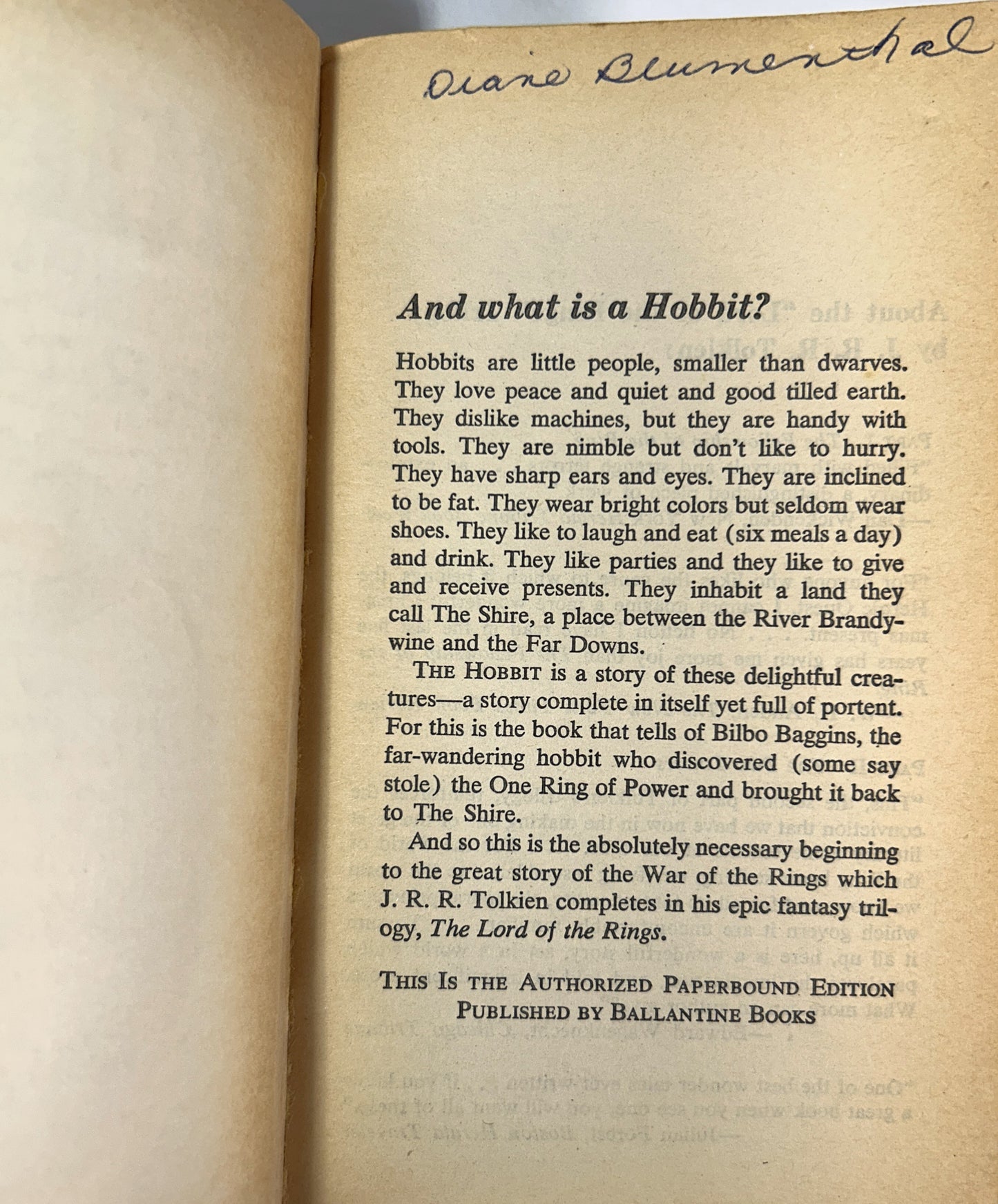 The Hobbit + Complete Set of the Lord of the Rings by RR Tolkien 1972 Remington Covers