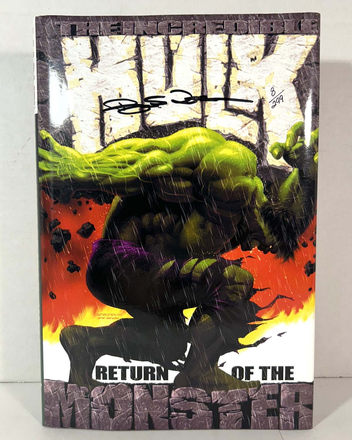 MARVEL: Hulk: Return of the Monster 2002 SIGNED + NUMBERED w/ COA