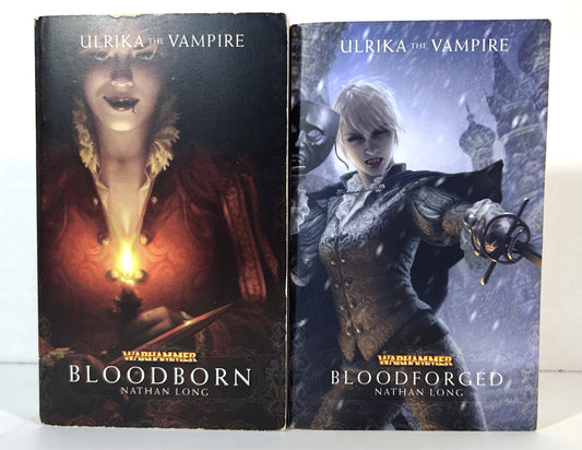Warhammer: Set of 2 Ulrika the Vampire by Nathan Long 2010 1st Printings