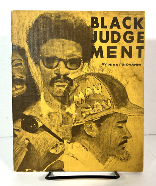 Black Judgement by Nikki Giovanni 1971 6th Printing