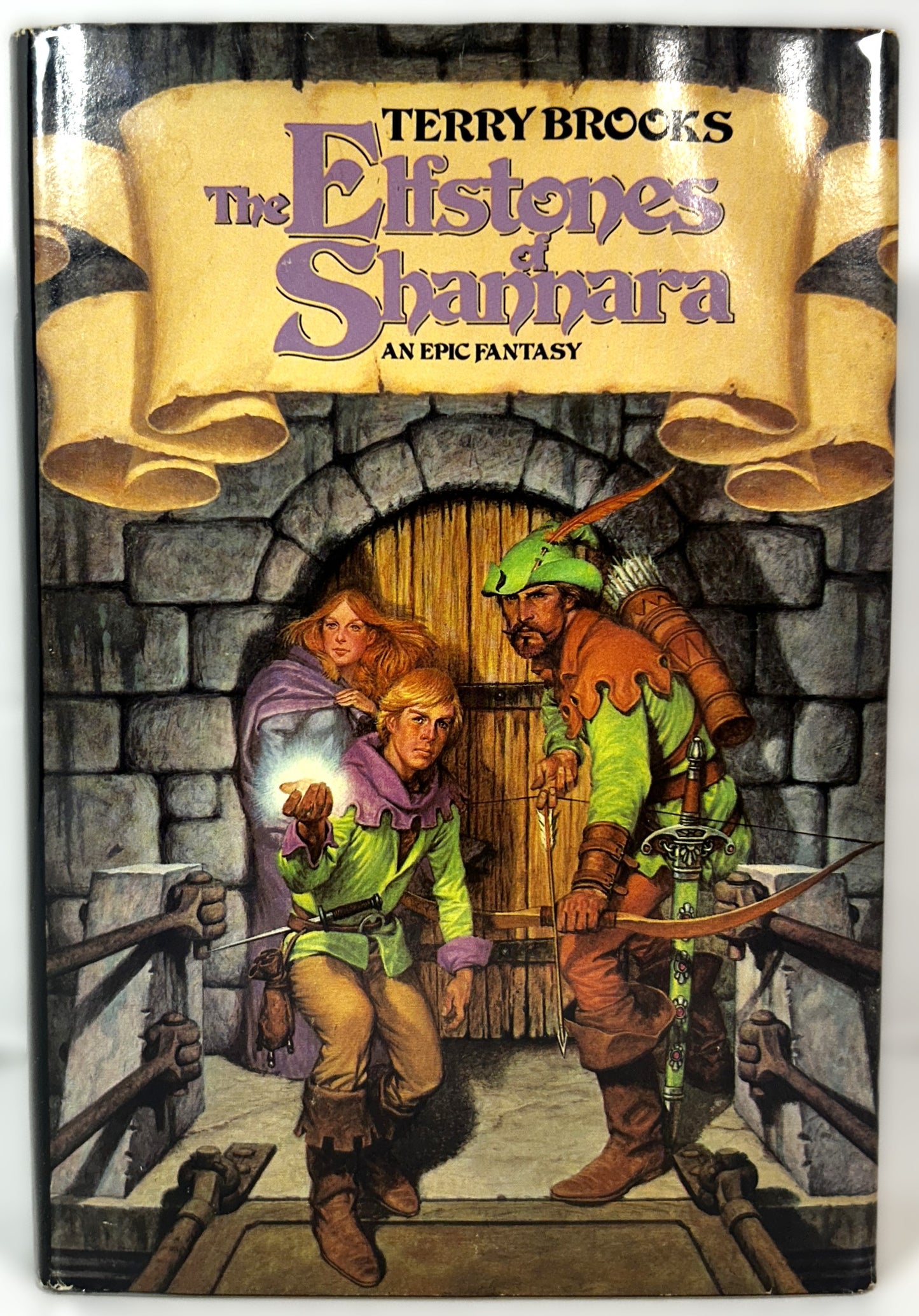 The Elfstones of Shannara by Terry Brooks 1982 Book Club Edition Hildebrandt Illustration