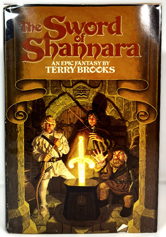 The Sword of Shannara by Terry Brooks 1977 Book Club Edition Hildebrandt Illustration