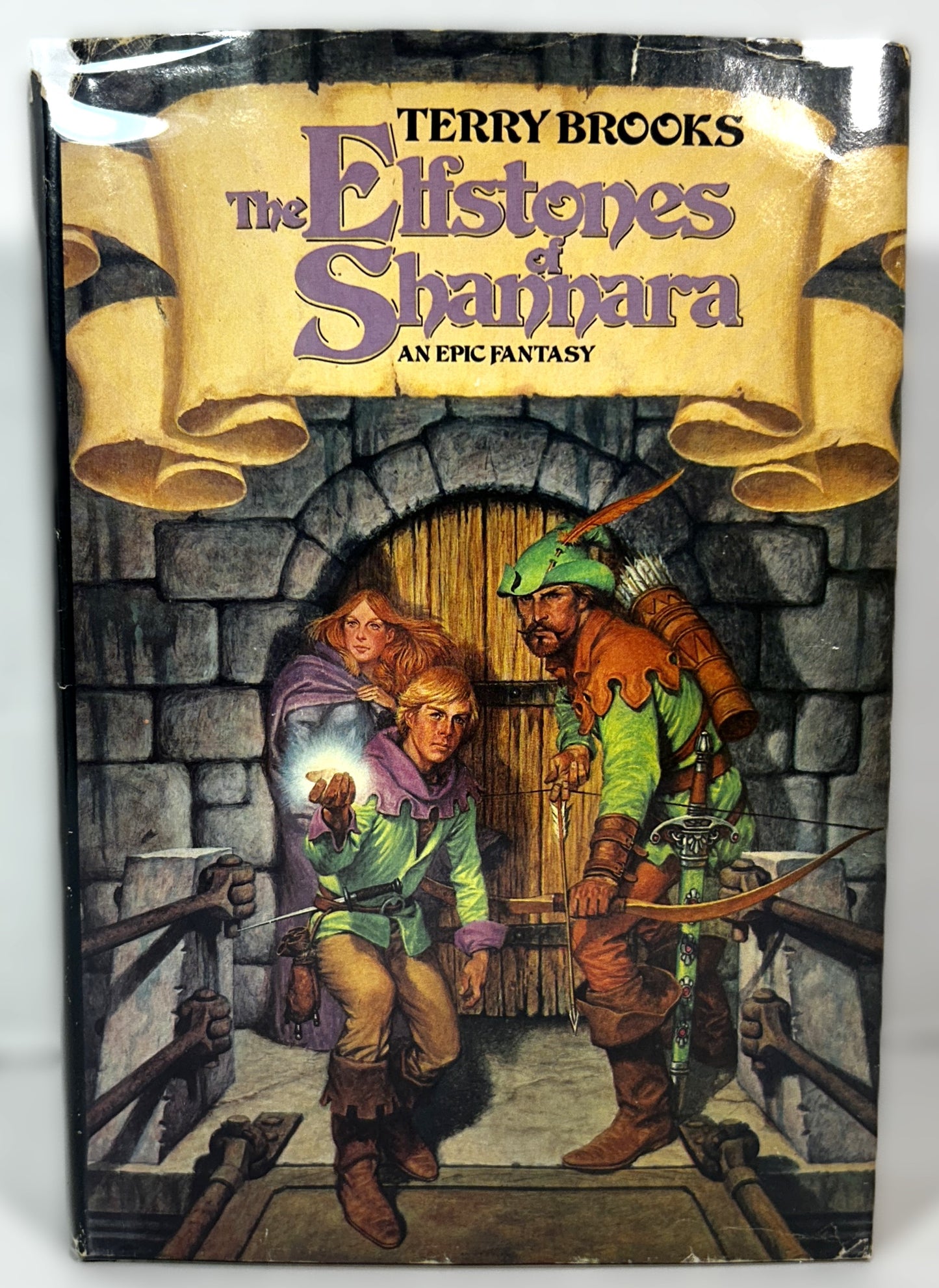 The Elfstones of Shannara byTerry Brooks 1982 Book Club Edition Hildebrandt Illustration