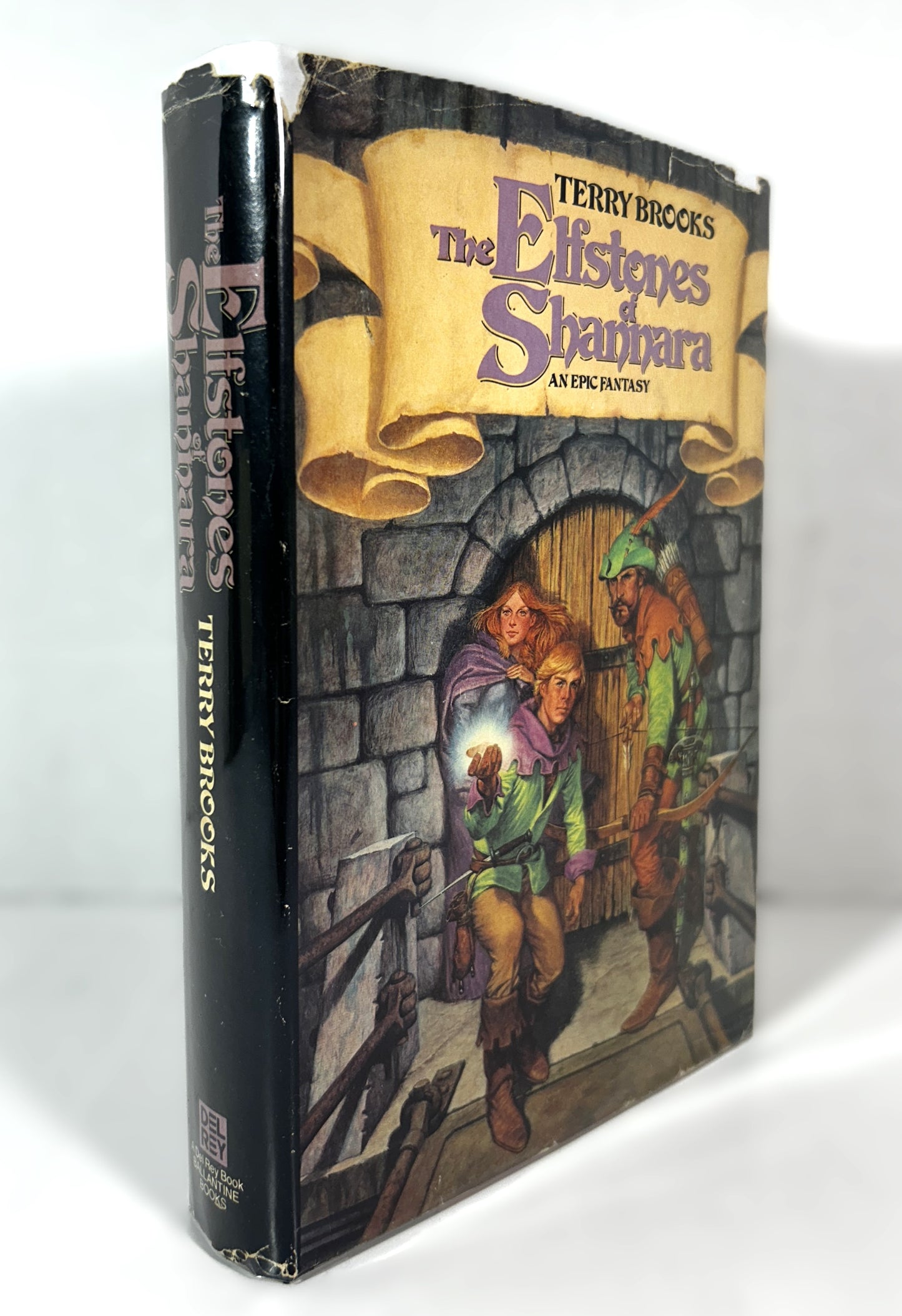 The Elfstones of Shannara byTerry Brooks 1982 Book Club Edition Hildebrandt Illustration