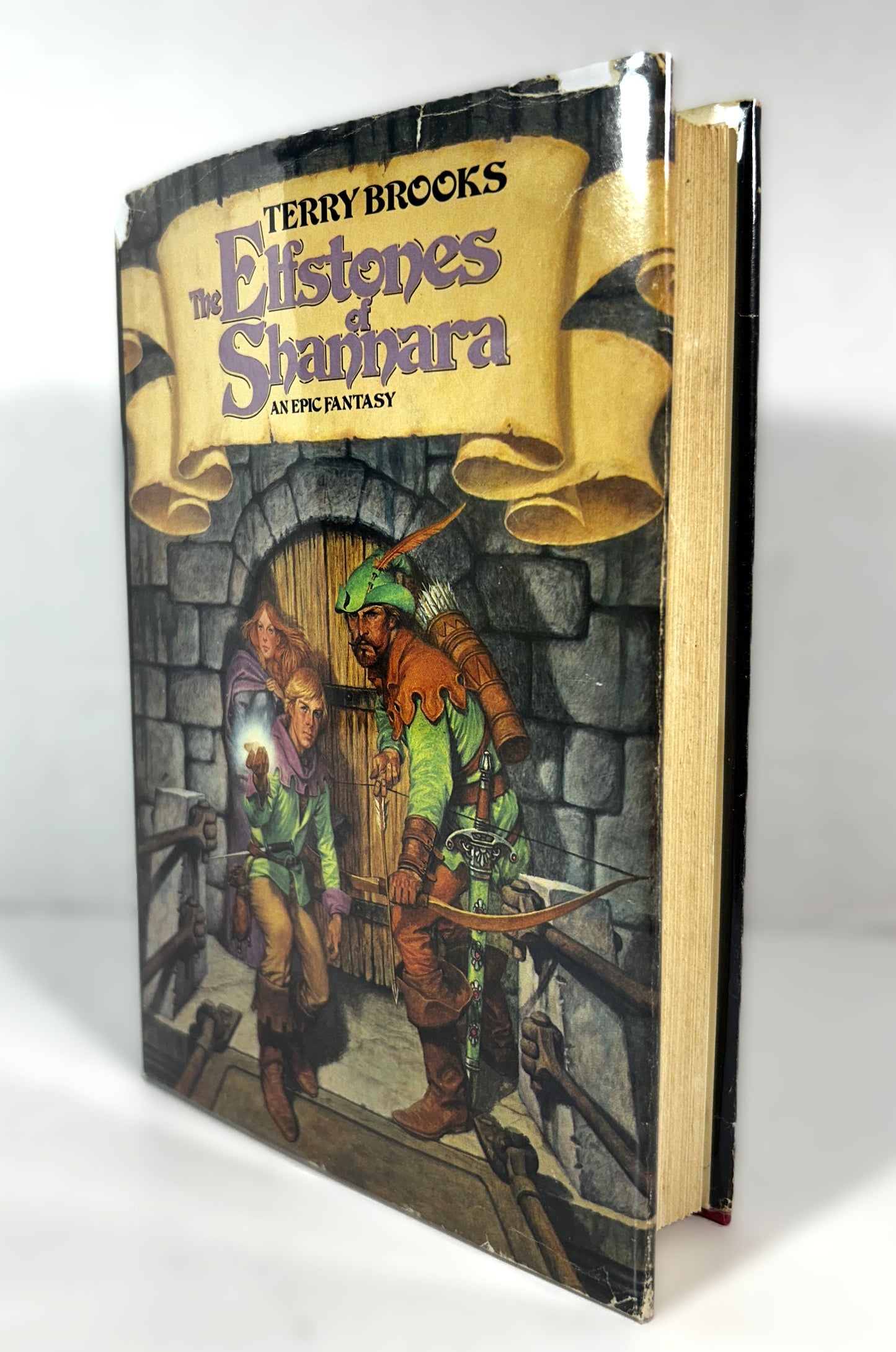 The Elfstones of Shannara byTerry Brooks 1982 Book Club Edition Hildebrandt Illustration