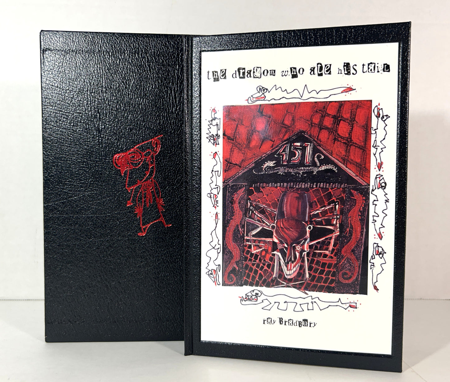 Set of 2 The Dragon Who Ate His Tail by Ray Bradbury 2006 1st Editions 1 SIGNED Ltd Ed
