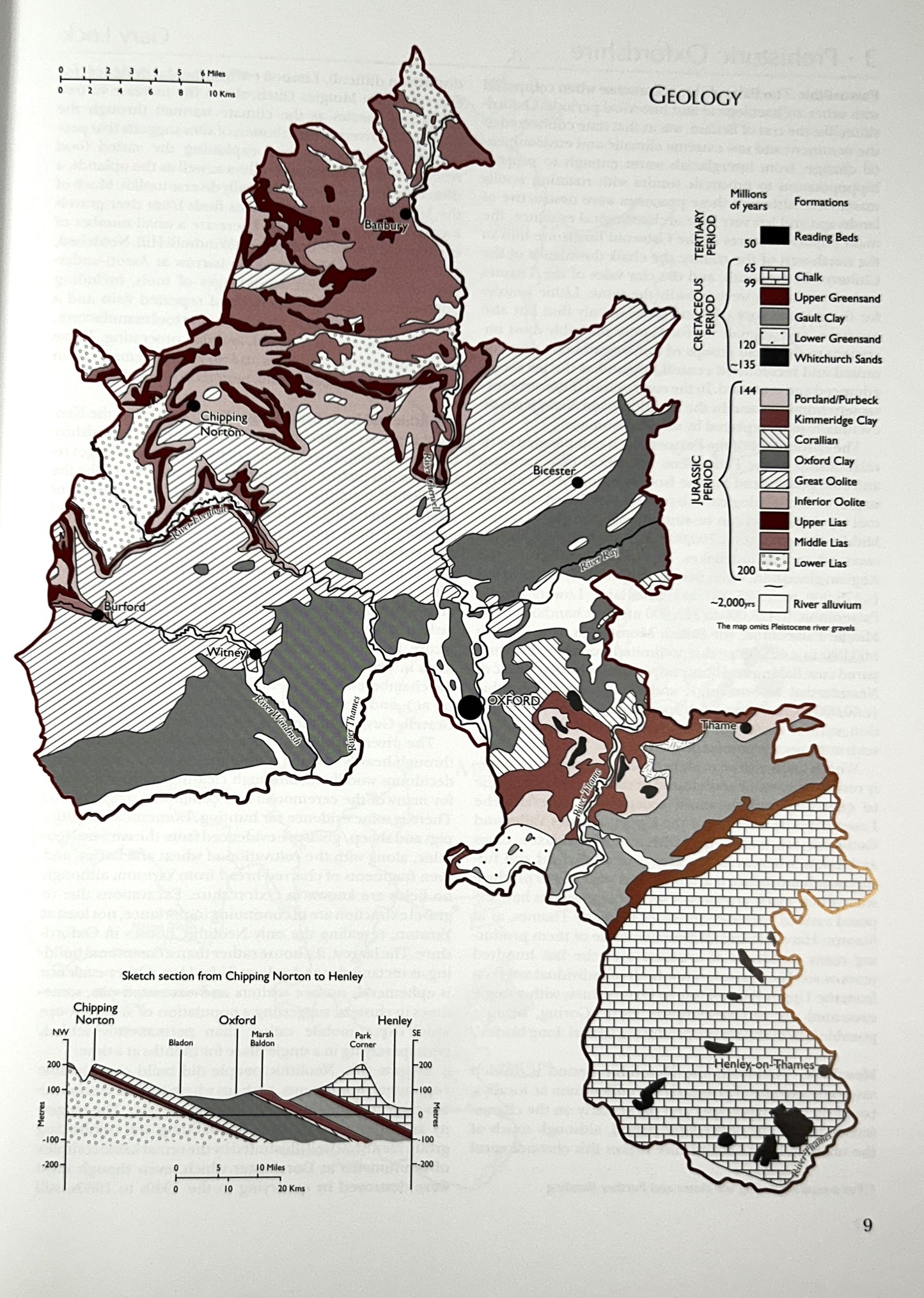 An Historical Atlas of Oxfordshire by Kate Tiller v& Giles Darkes 2010