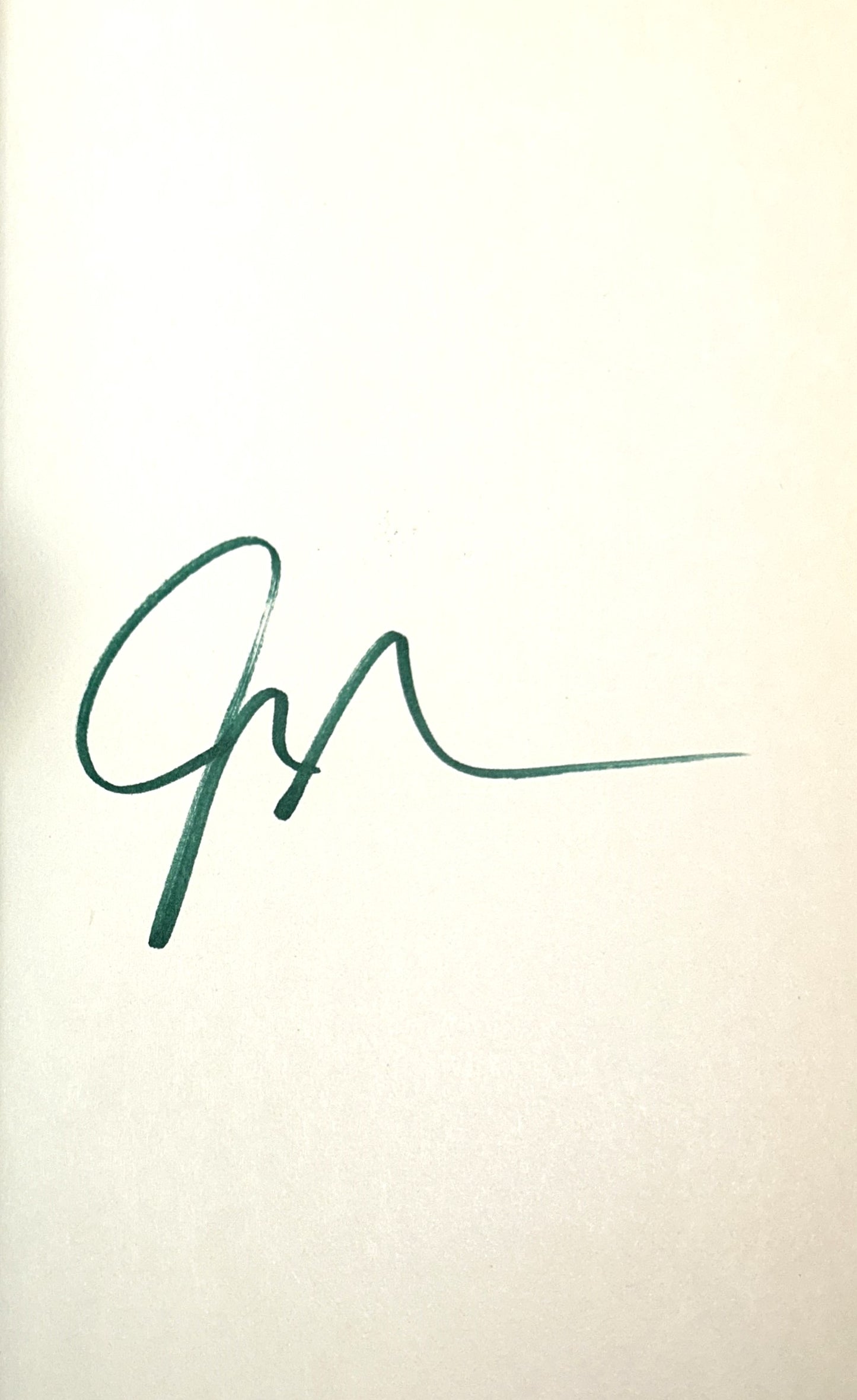 The Fault in Our Stars by John Green 2012 SIGNED