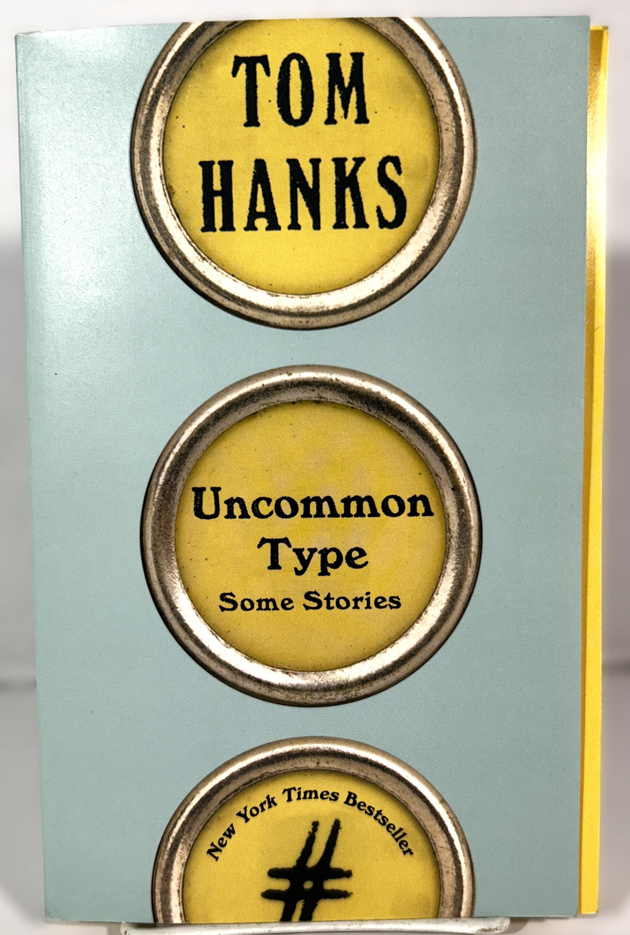 SIGNED, authentic Uncommon Type, Tom Hanks, First Edition, First Printing, 2017