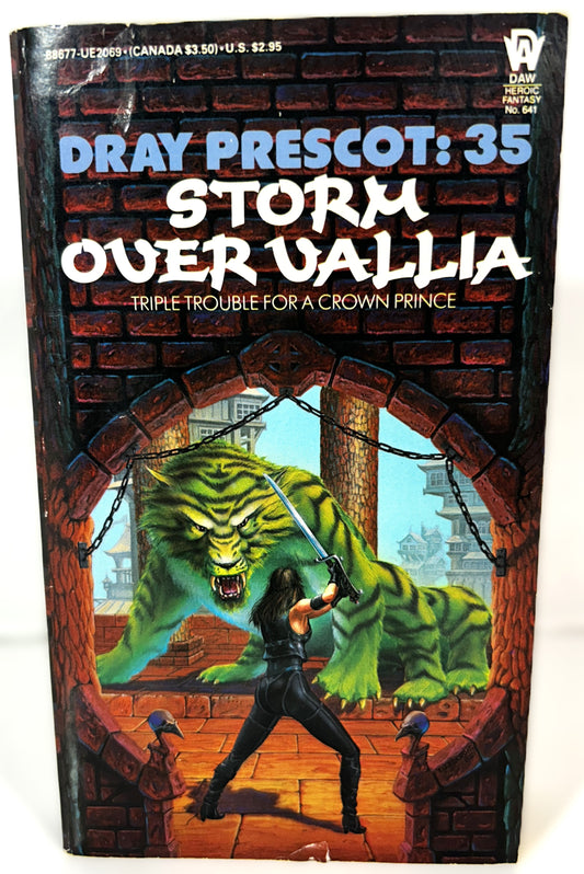 Storm Over Valla by Dray Prescott 1985 1st Print