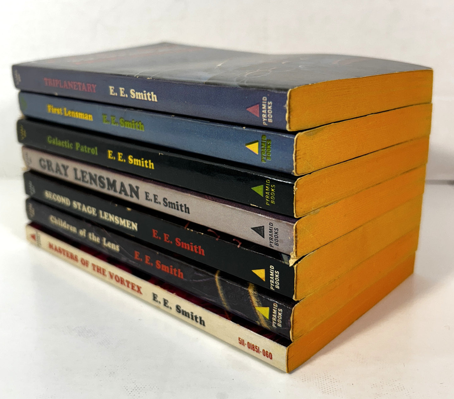 Complete Set of 7 Lensman Series by EE 'Doc' Smith 1967-1968