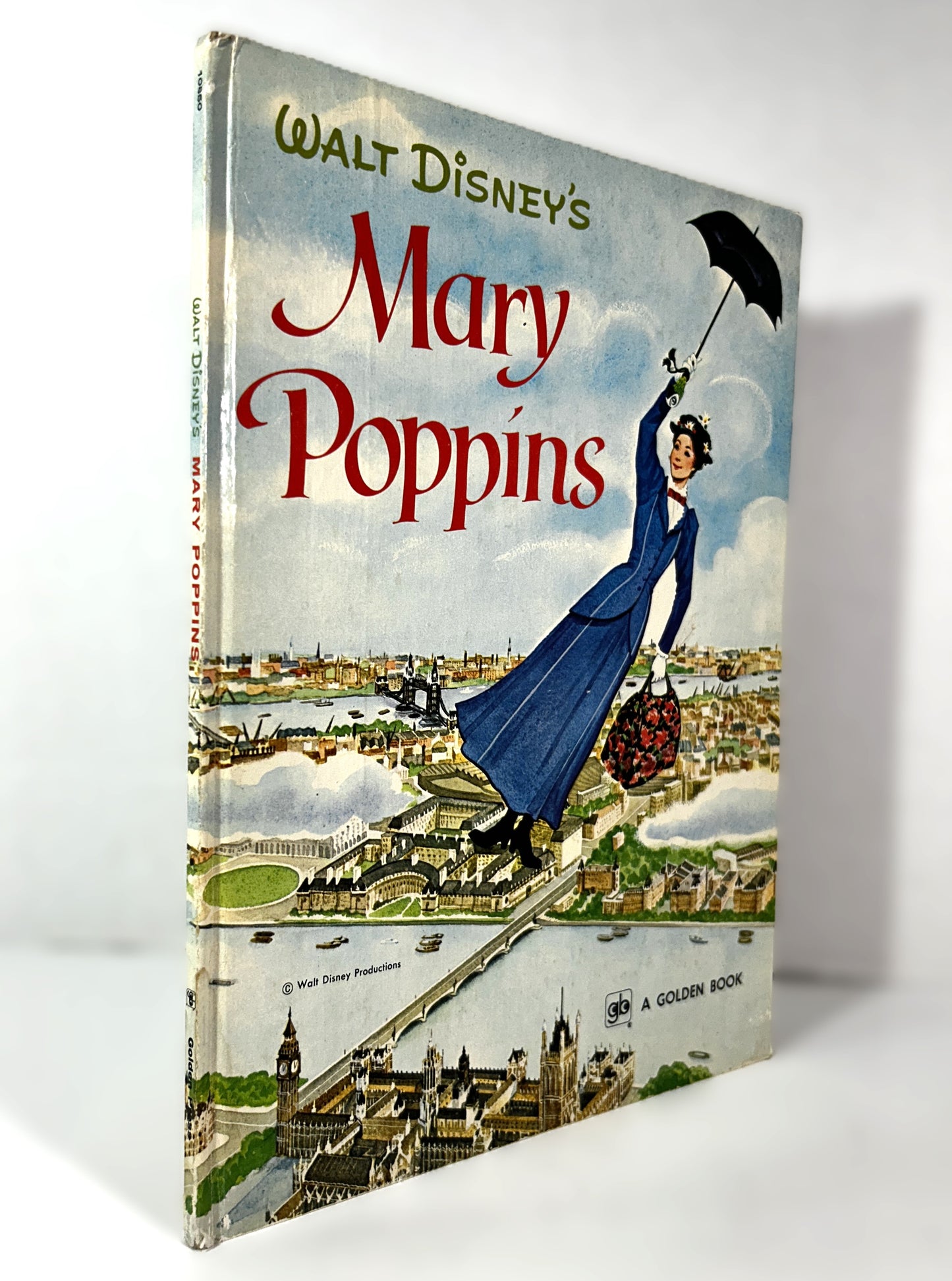 Walt Disney's Mary Poppins 1964 Golden Book