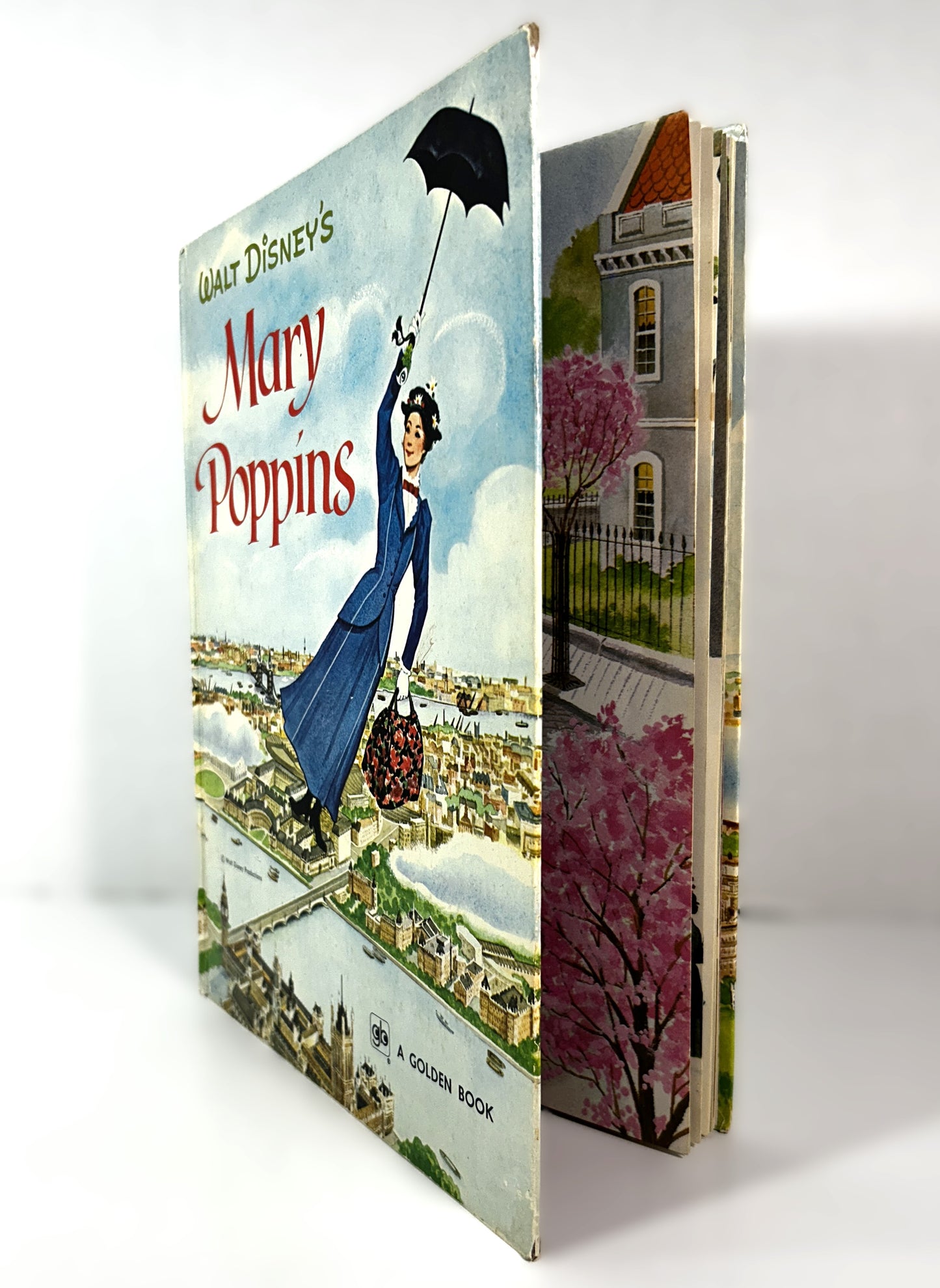 Walt Disney's Mary Poppins 1964 Golden Book