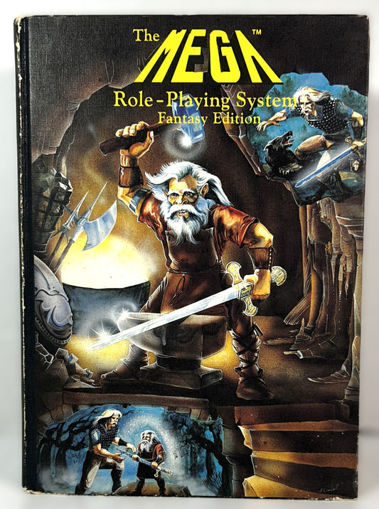 The MEGA Role Playing System Fantasy Edition 1987 Out of Print