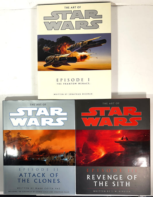 Set of 3 The Art of Star Wars