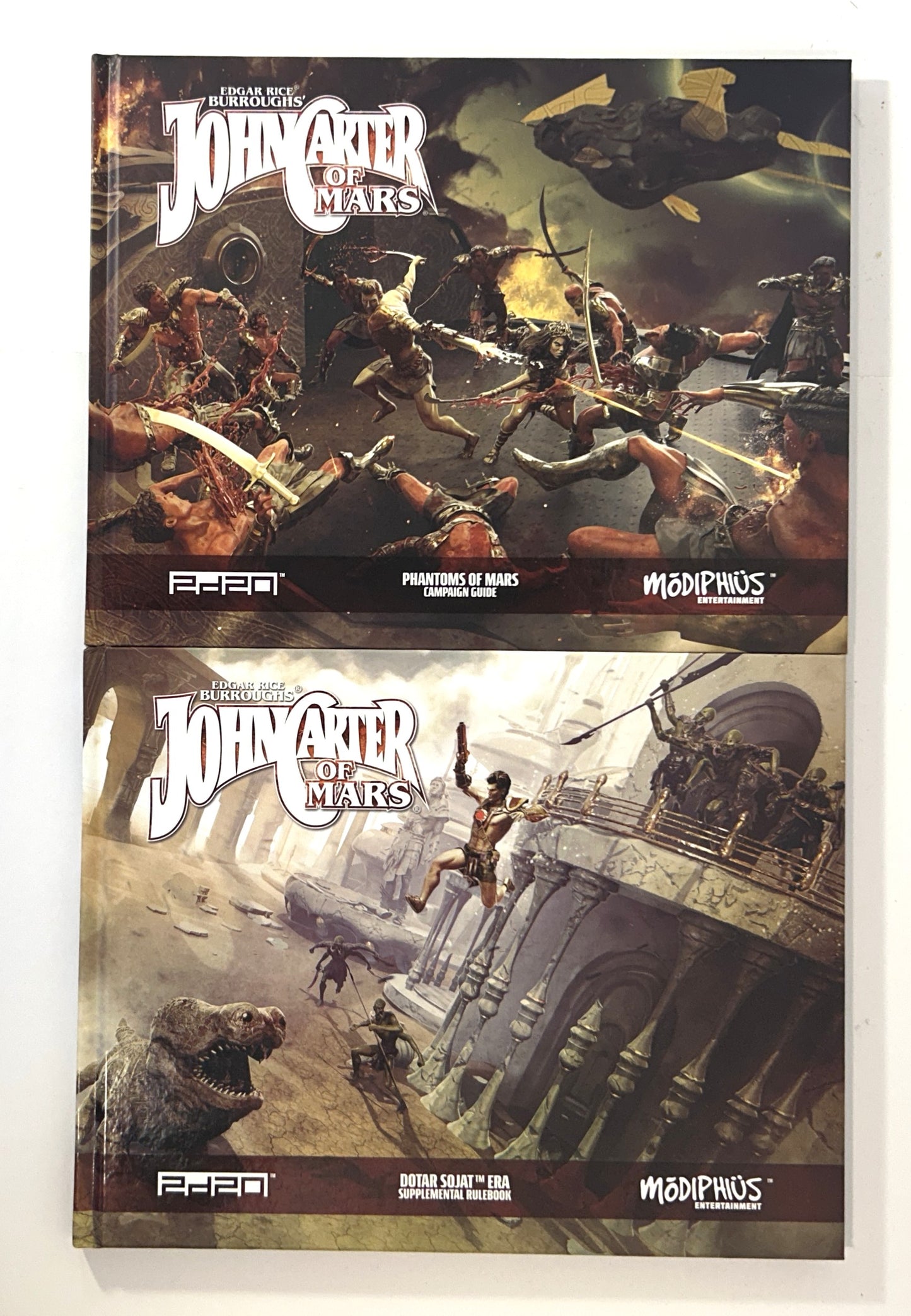 Set of 2 Edgar Burroughs' John Carter of Mars RPG 2018-2019