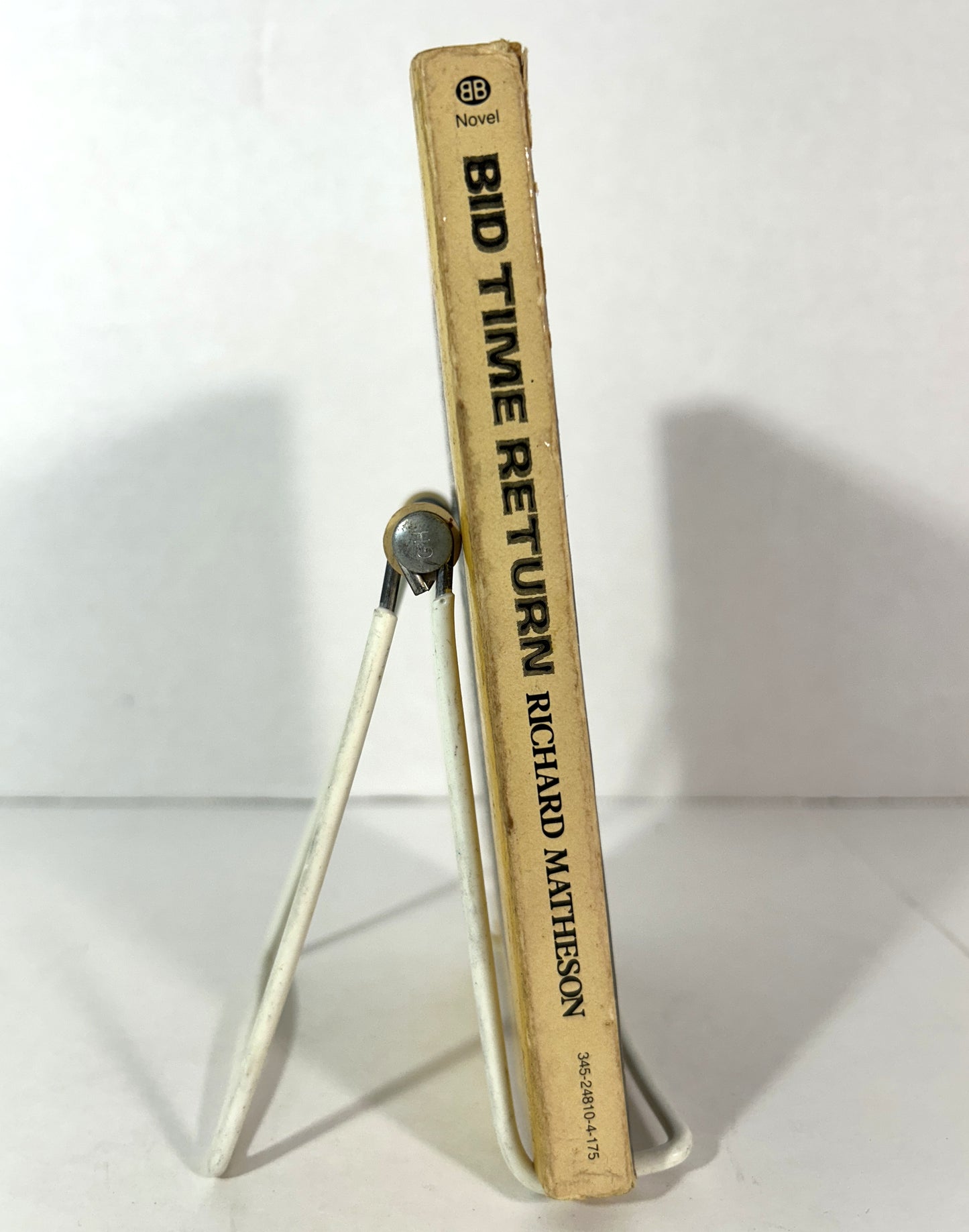 Bid Time Return by Richard Matheson 1976 1st Ballantine Printing