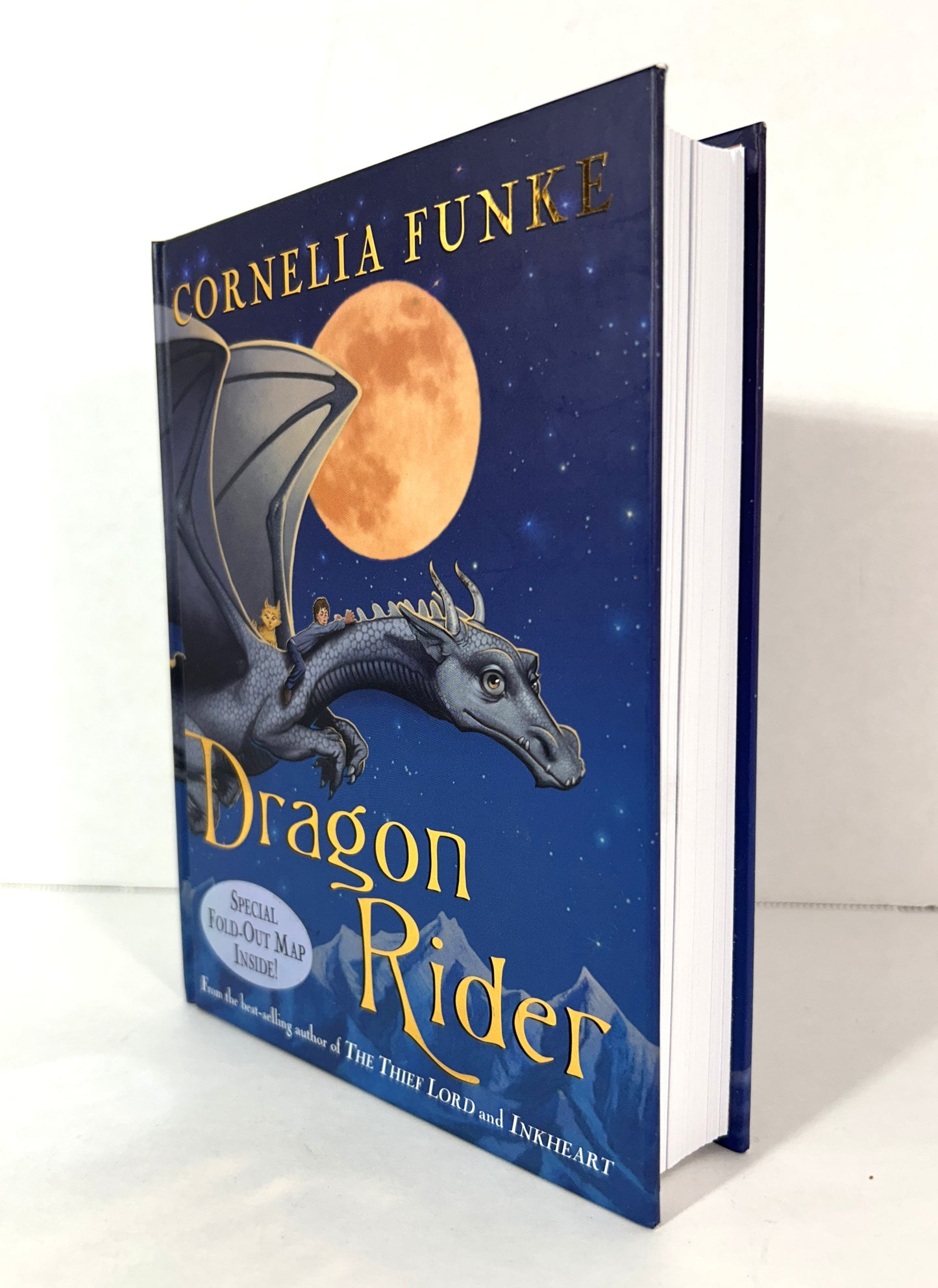 Dragon Rider by Cornelia Funke 2004 SIGNED 1st US Edition