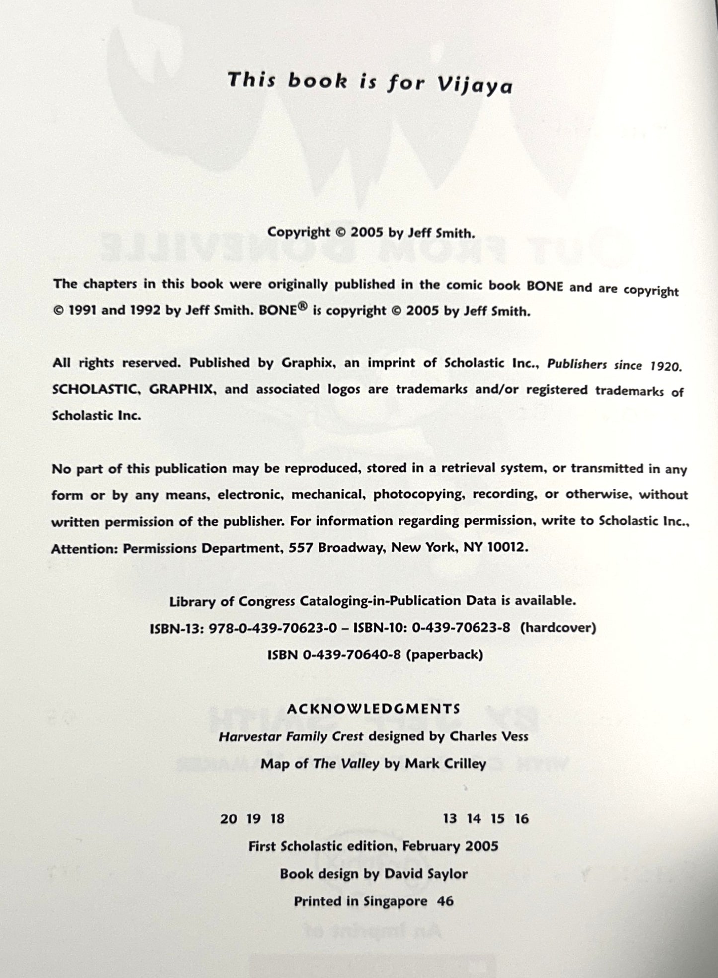 Set of 12 BONE by Jeff Smith 2005-2010