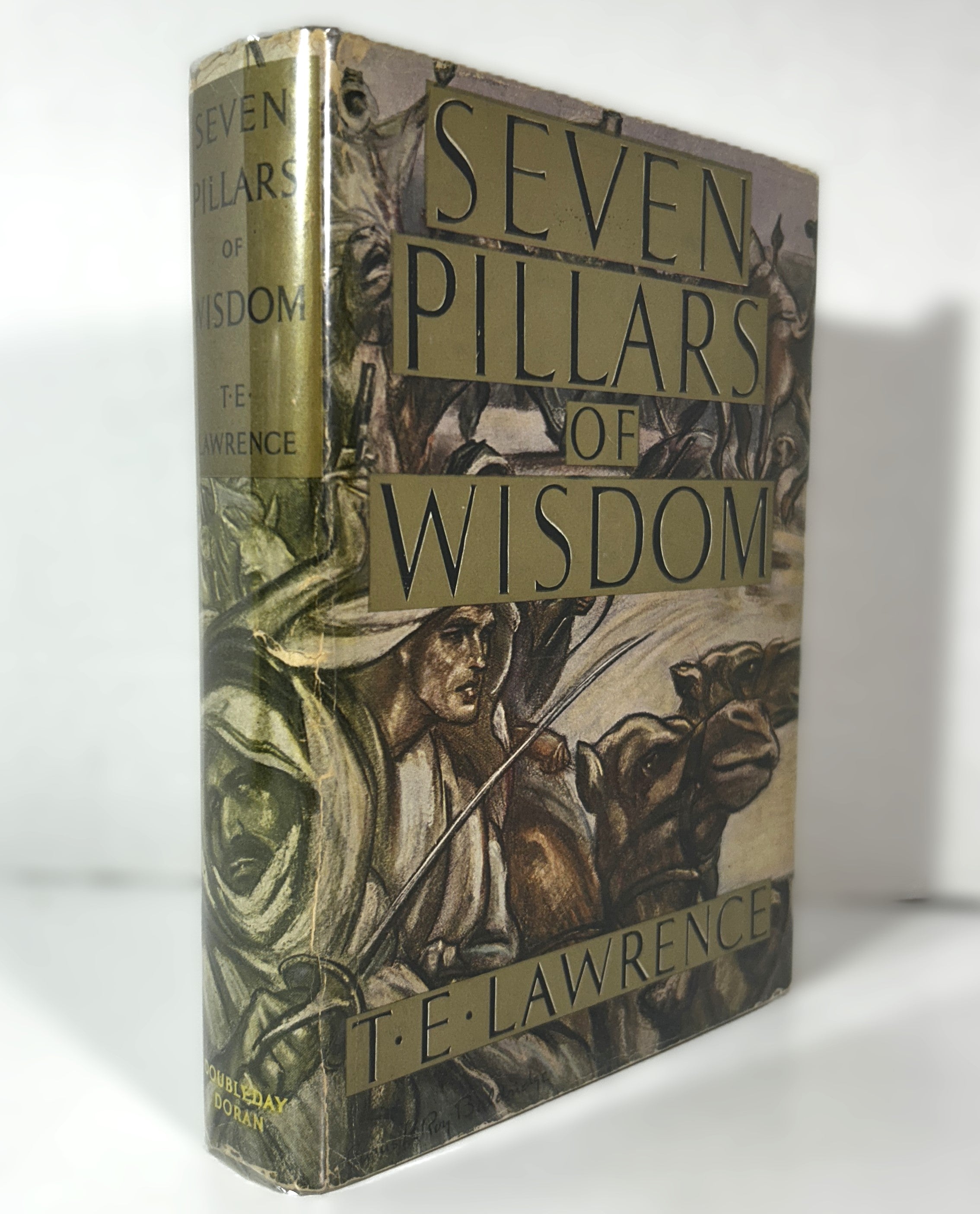 Seven Pillars of Wisdom by TE Lawrence 1935 HB 1st American Edition w/  Jacket