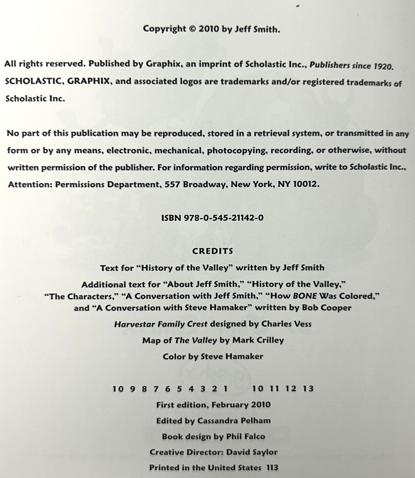 Set of 12 BONE by Jeff Smith 2005-2010