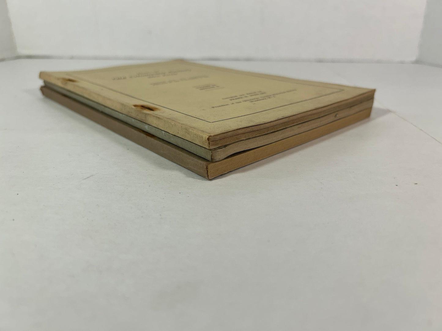 Set of 3 Notes on Old Gloucester County New Jersey 1934-1937