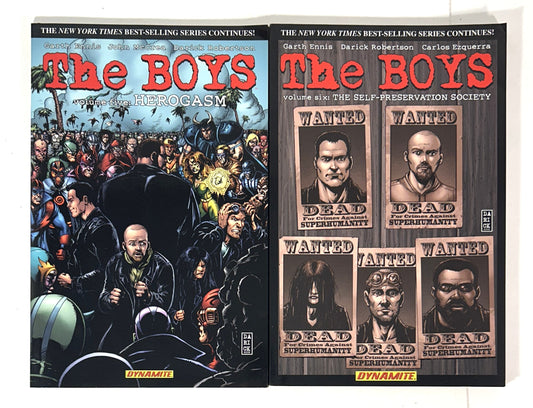 Set of 2 The Boys (#5 & #6) by Gath Ennis 2009-2010 1st Printings