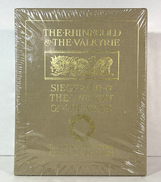 Easton Press: Rhinegold & the Valkyrie + Siegfried & The Twilight of the Gods Illustrated by Arthur Rackham SEALED