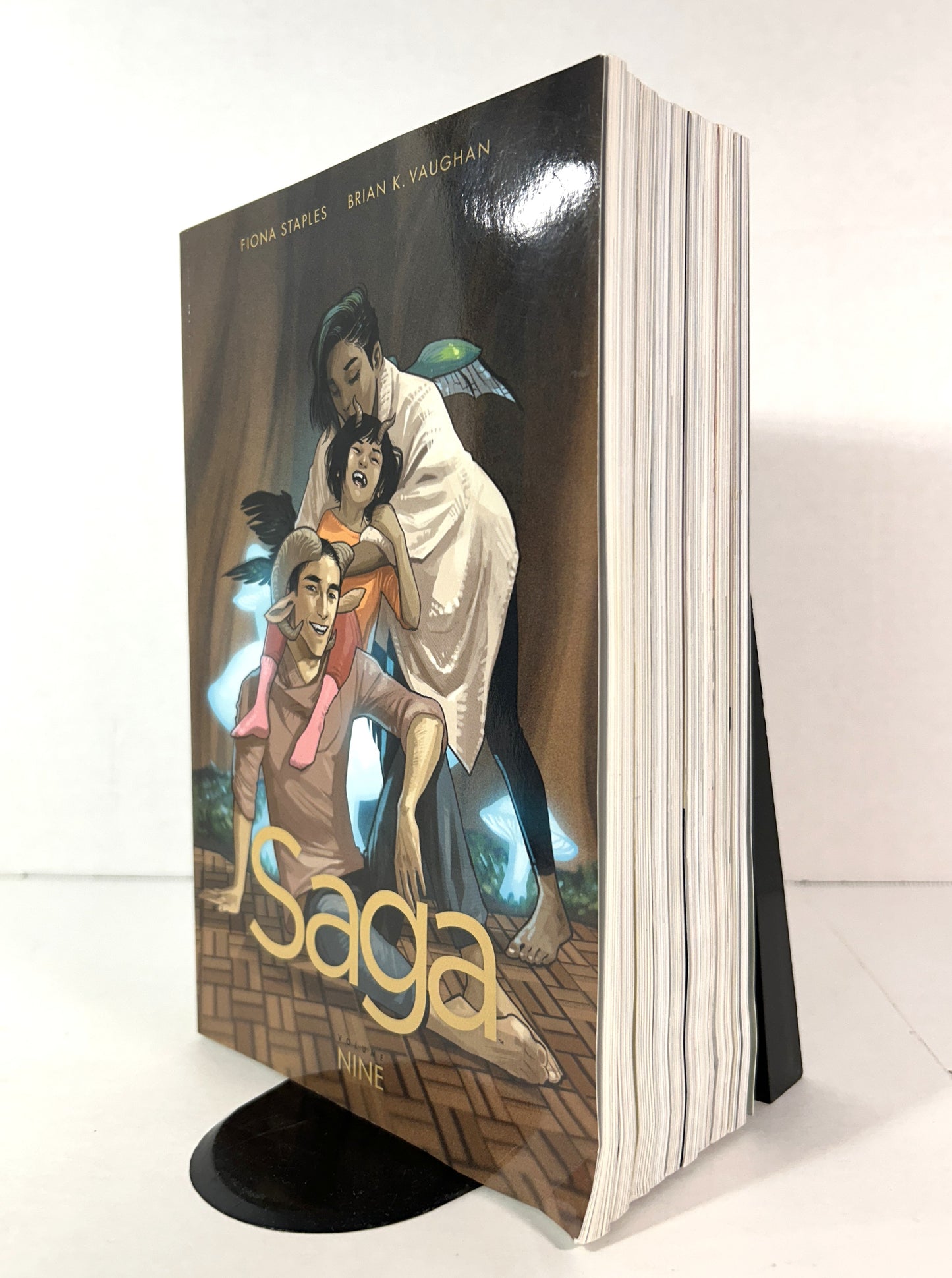Set of 9 Saga by Fiona Staples & Brian Vaughan 2016-2018