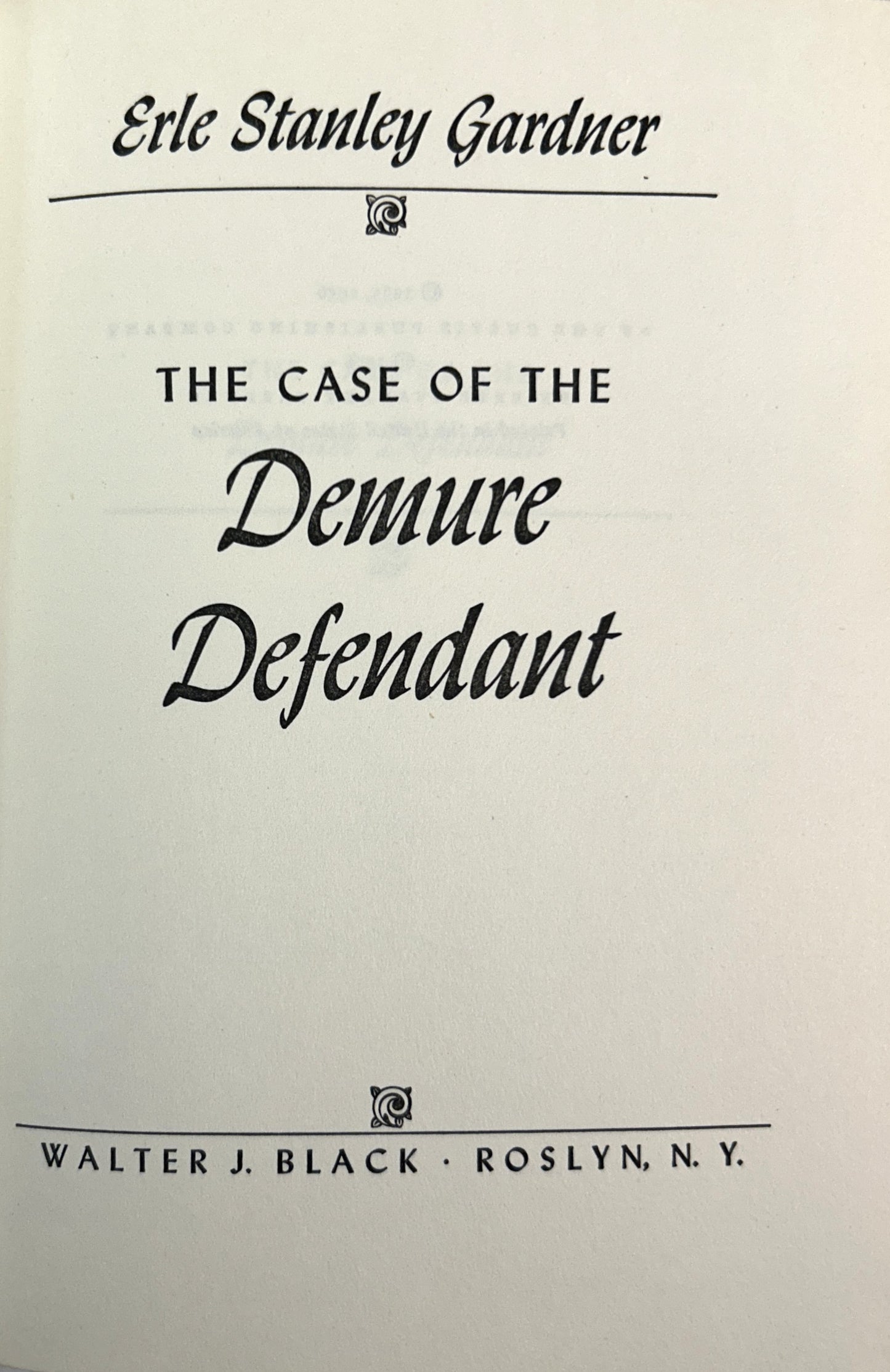 Lot of 10 Perry Mason Novels by Erle Stanley Gardner circa 1940s