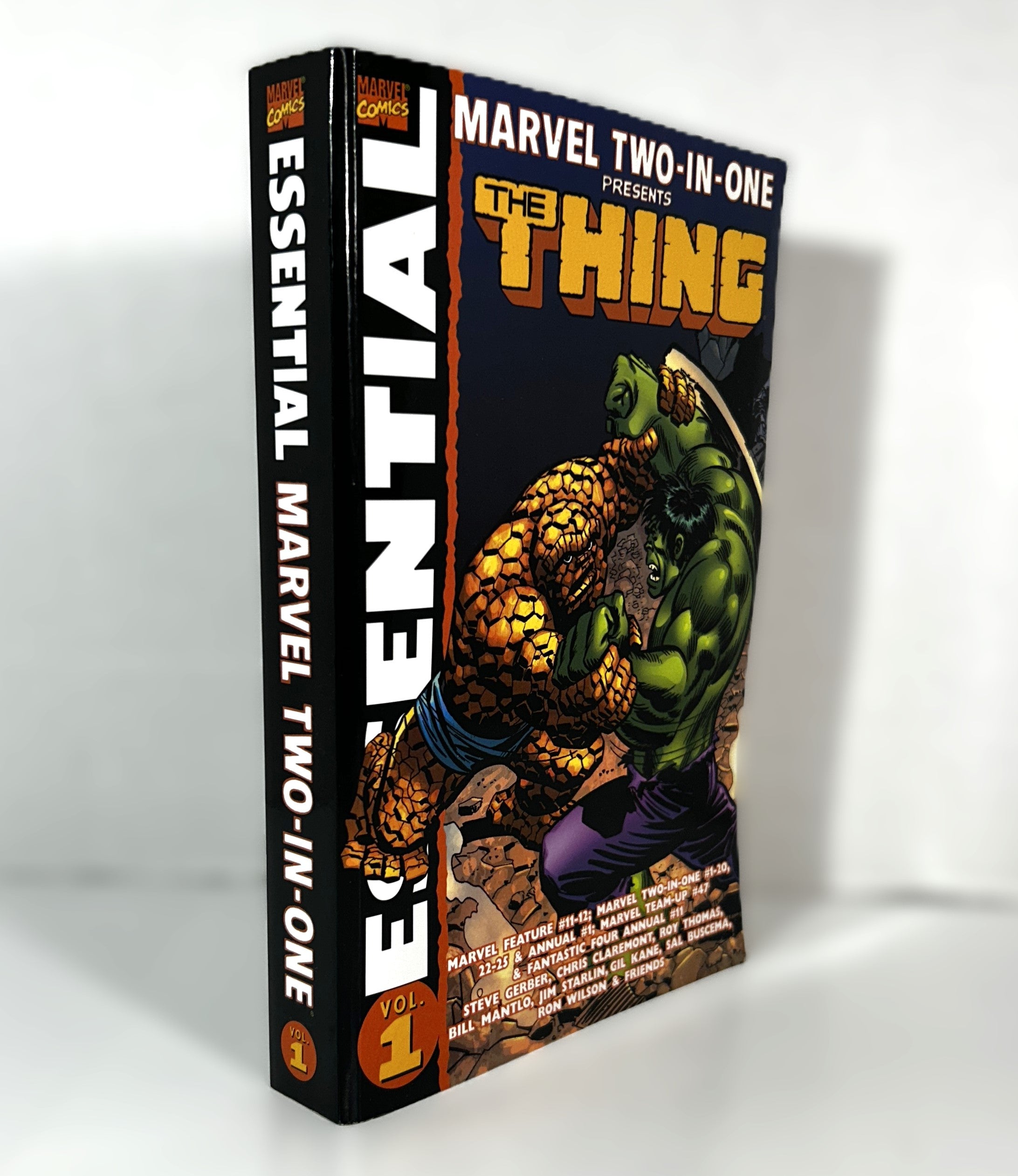 Marvel Essentials 2 books 2024 Hulk and The Thing