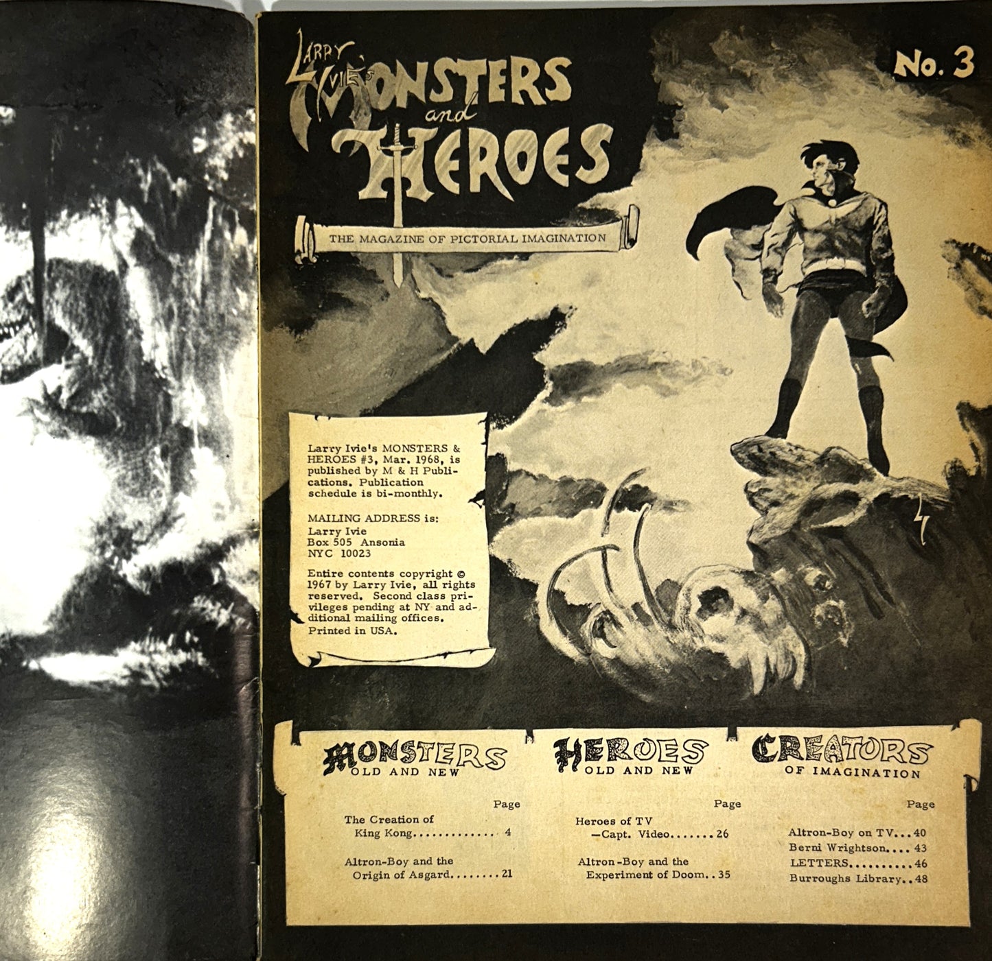 Larry Vie's Monsters and Heroes No. 3 1968