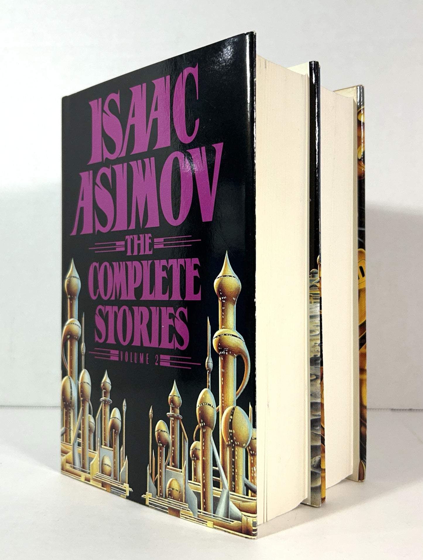 Set of 2 The Complete Stories by Isaac Asimov 1990-1992 Book Club Editions