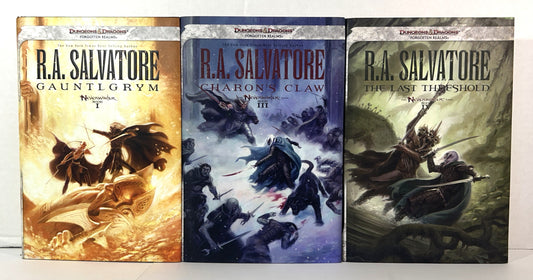 Forgotten Realms: Set of 3 Neverwinter Saga by RA Salvatore 2010-2013 1st Editions