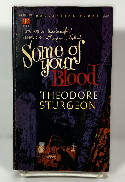 Some of Your Blood by Theodore Sturgeon 1961 Ballantine