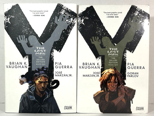 VERTIGO: Set of 2 The Last Man Deluxe Editions by Brian K. Vaughan 1 SEALED