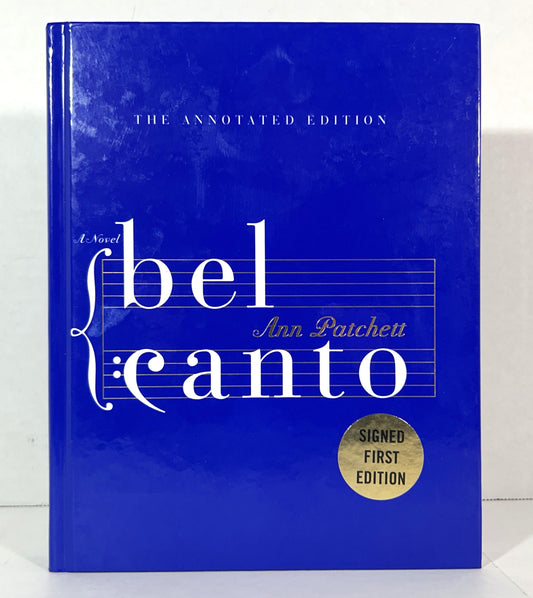 Bel Canto (Annotated Edition) by Ann Patchett 2024 SIGNED 1st Edition